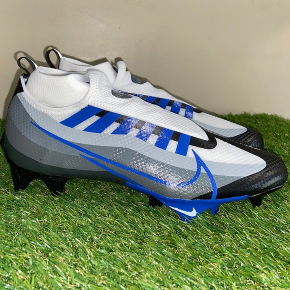 Nike Vapor Edge Pro 360 White Royal Blue Football Cleats DQ3670-041 Men Size 8 main image 5